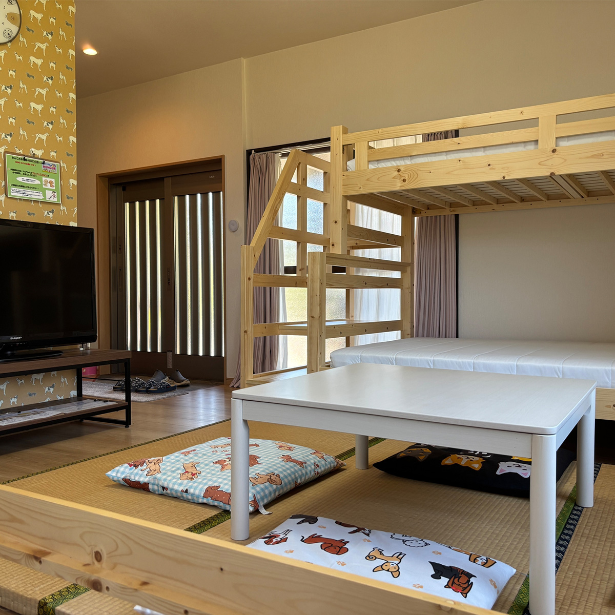 120,000円クーポン券（わんことお泊りMOMOの家（ドックランカフェMOMO））